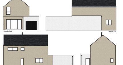 Clohars Carnoët - Lotissement Park Liamm - Lot 15, 16, 17 et 19 34357-5377modele1020220909wMHWF.jpeg - Maisons France Confort