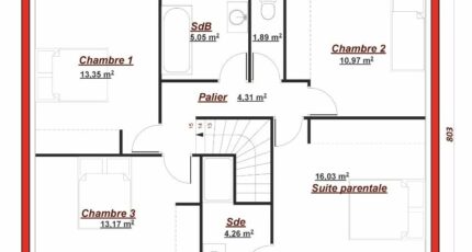 Épône Maison neuve - 1439566-3392modele720150702a8S1o.jpeg Maisons France Confort