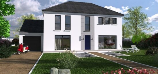 Maison neuve à Bazemont, Île-de-France