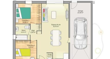 Mareau-aux-Prés Maison neuve - 1451842-3799modele820151008DwqGG.jpeg Maisons France Confort