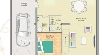 Meung-sur-Loire Maison neuve - 1453119-3799modele820151007ZTl0e.jpeg Maisons France Confort