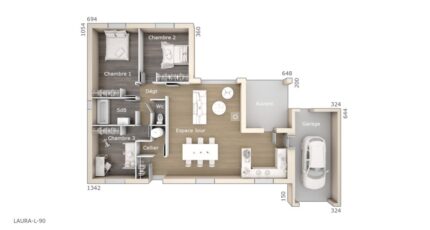Saint-Mitre-les-Remparts Maison neuve - 1447136-4012modele920160406tvuWQ.jpeg Maisons France Confort