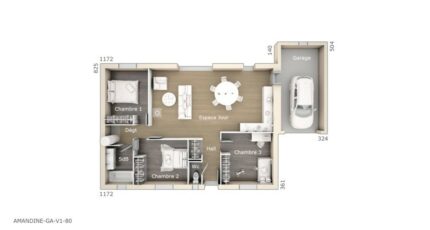 Arles Maison neuve - 1452104-4012modele820160405himx8.jpeg Maisons France Confort