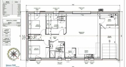 Maison 90m² - 3CH - Garage - 104BX221996 34985-9585modele820230105cev9W.jpeg - Maisons France Confort