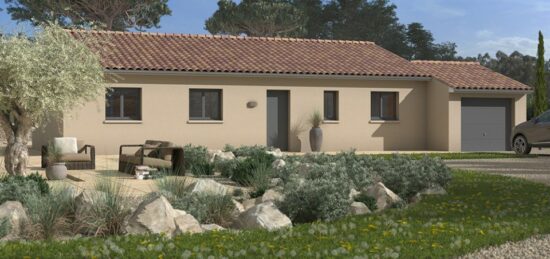 Maison neuve à Lédenon, Occitanie