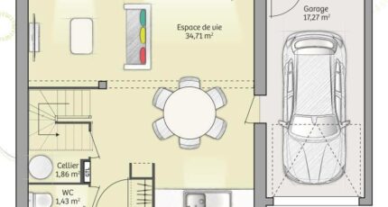 Beauvoir-en-Lyons Maison neuve - 1503813-3799modele820151007WwtKU.jpeg Maisons France Confort