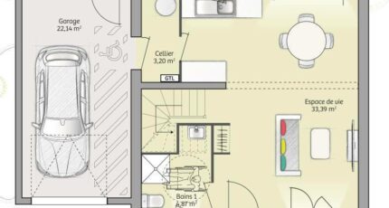 Les Andelys Maison neuve - 1504182-3799modele820151007geq8a.jpeg Maisons France Confort