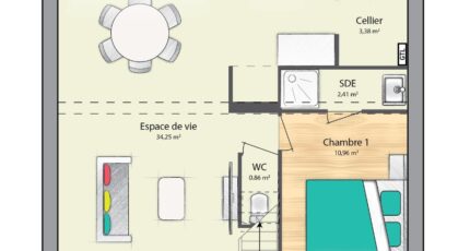 Courcelles-sur-Seine Maison neuve - 1516903-1795modele1020200729ITT0c.jpeg Maisons France Confort