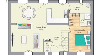 Courcelles-sur-Seine Maison neuve - 1516958-1795modele820200729RuF5q.jpeg Maisons France Confort