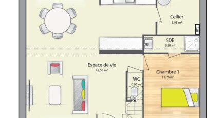 Courcelles-sur-Seine Maison neuve - 1516911-1795modele820200729WbM8X.jpeg Maisons France Confort