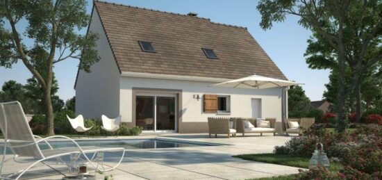 Maison neuve à Saint-Pierre-la-Garenne, Normandie