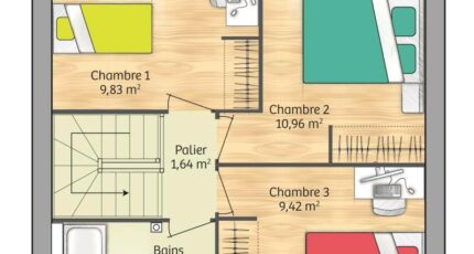 La Croix-Saint-Leufroy Maison neuve - 1519635-3799modele920151015TJ879.jpeg Maisons France Confort