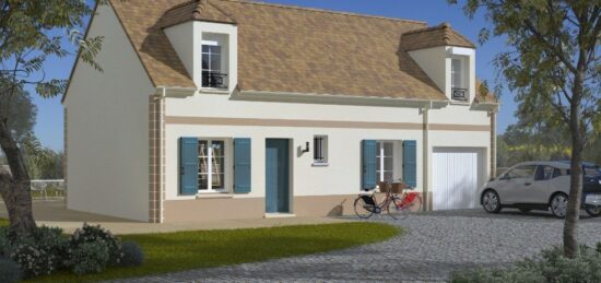 Maison neuve à Tourny, Normandie