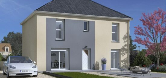 Maison neuve à Morgny-la-Pommeraye, Normandie