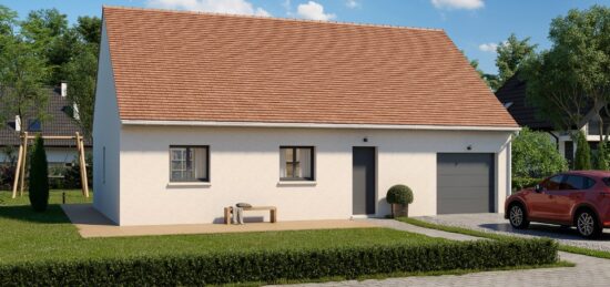 Maison neuve à Dompierre-en-Morvan, Bourgogne-Franche-Comté