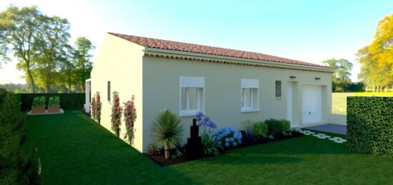 Maison neuve à Estézargues, Occitanie