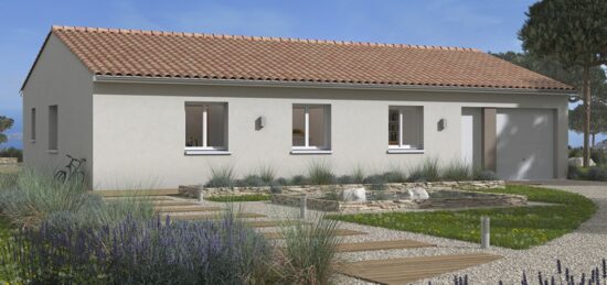 Maison neuve à Azas, Occitanie