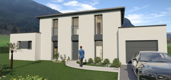 Maison neuve à Lafitte-Vigordane, Occitanie