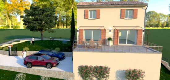 Maison neuve à Puimichel, Provence-Alpes-Côte d'Azur