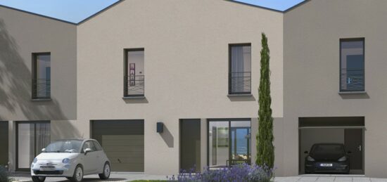 Maison neuve à Pomas, Occitanie