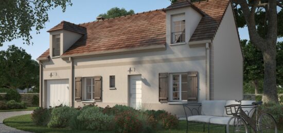 Maison neuve à Machault, Île-de-France