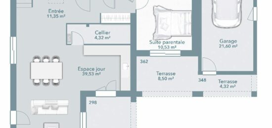 Maison neuve à , Hérault