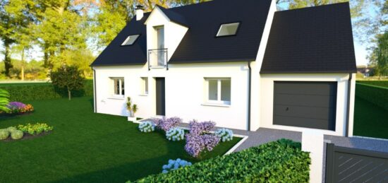 Maison neuve à Gonneville-sur-Honfleur, Normandie