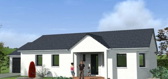 Maison neuve à Sainte-Barbe, Grand Est