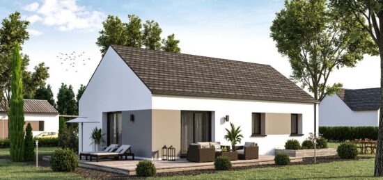 Maison neuve à Lannilis, Bretagne