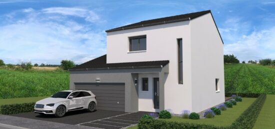 Maison neuve à Chenières, Grand Est
