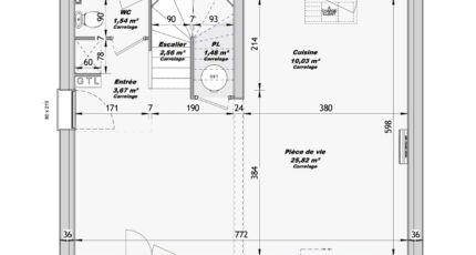 La Rochette Maison neuve - 2104021-3921modele720250131OnNOC.jpeg Maisons France Confort