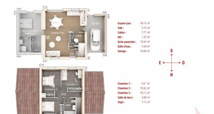 Vaison-la-Romaine Maison neuve - 2105589-3418modele8201911078Cgl2.jpeg Maisons France Confort