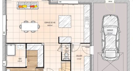Chemillé Maison neuve - 2112602-939modele820230628WMJ8R.jpeg Maisons France Confort
