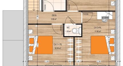 La Possonnière Maison neuve - 2116854-939modele1020230323OWkV4.jpeg Maisons France Confort