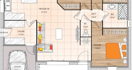 La Membrolle-sur-Longuenée Maison neuve - 2047420-939modele820200821seZtX.jpeg Maisons France Confort