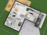 Maison à construire à Tingry (62830) 2063779-11072modele8202501286gfm9.jpeg Maisons France Confort