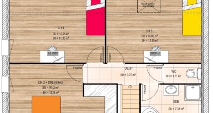 Saint-Cyr-en-Bourg Maison neuve - 2073561-939modele920200819tRqJD.jpeg Maisons France Confort