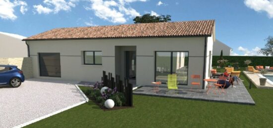 Maison neuve à Bouin, Pays de la Loire
