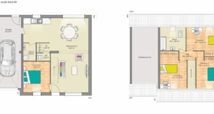 Sainte-Jamme-sur-Sarthe Maison neuve - 2078951-6170modele820220924w9RQl.jpeg Maisons France Confort