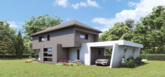 Maison neuve à Durlinsdorf, Grand Est