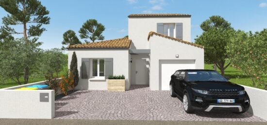 Maison neuve à Ballon, Nouvelle-Aquitaine