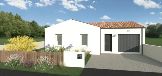 Maison neuve à Ballon, Nouvelle-Aquitaine