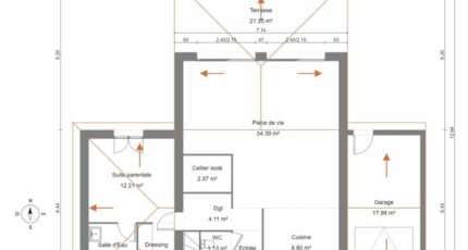Lacroix-Falgarde Maison neuve - 2061818-10326modele8202408085wkfI.jpeg Maisons France Confort