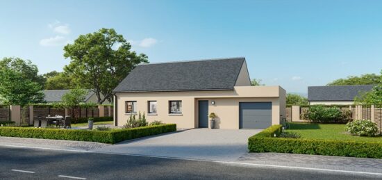 Maison neuve à Saint-André-d'Hébertot, Normandie