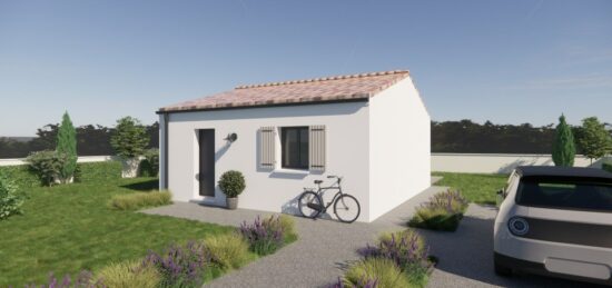 Maison neuve à Asnières-la-Giraud, Nouvelle-Aquitaine