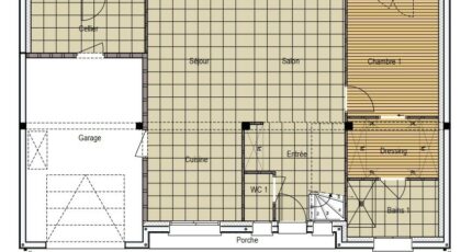La Bazoge Maison neuve - 2106276-3498modele820250123K6imq.jpeg Maisons France Confort