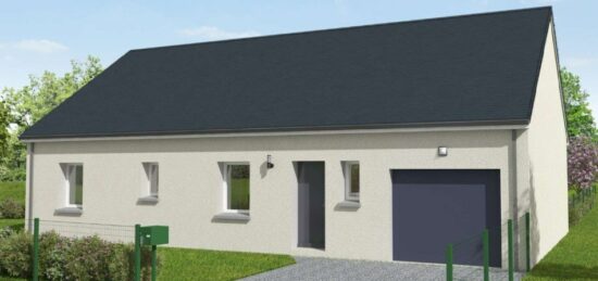 Maison neuve à Yvré-l'Évêque, Pays de la Loire