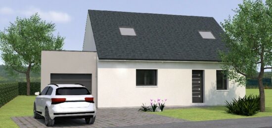 Maison neuve à Soucelles, Pays de la Loire