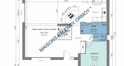 Veneux-les-Sablons Maison neuve - 2110955-4684modele920230726LnmmZ.jpeg Maisons France Confort