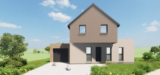 Maison neuve à Sand, Grand Est
